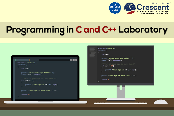 Programming in C and C++ Laboratory