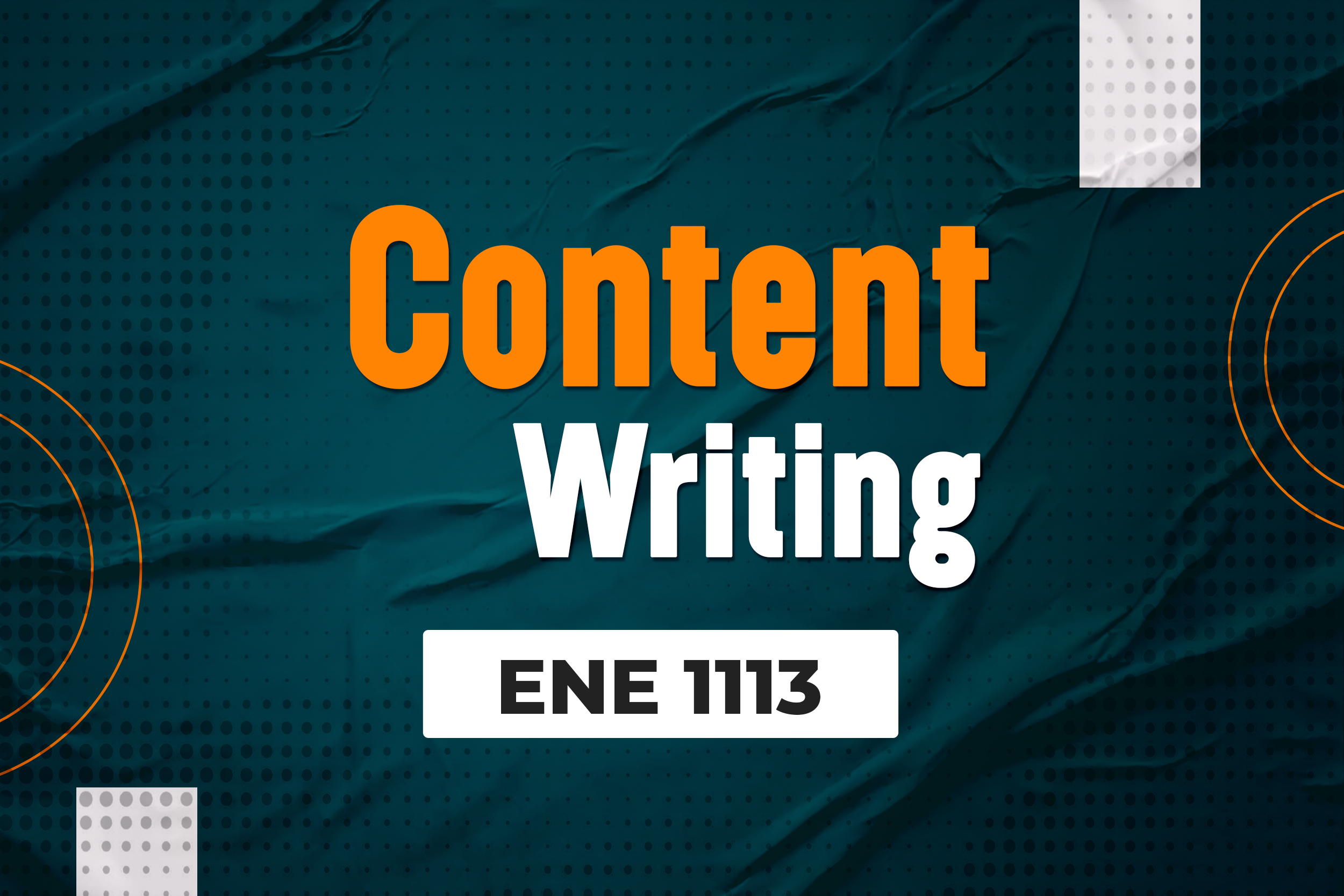 Content Writing